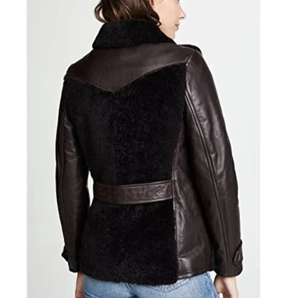 A.P.C. Veste Wilson Jacket in Marron Fonce - Picture 3 of 16